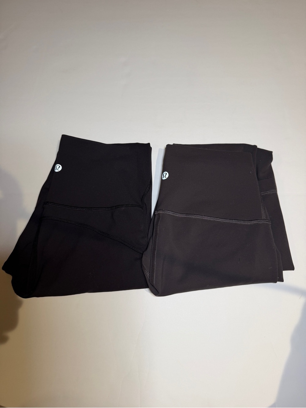 lululemon athletica women’s Black and charcoal greyAthletic Leggings - Pack of 2